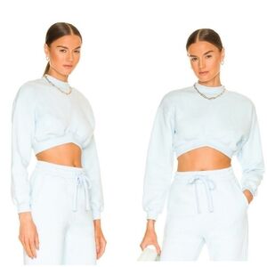 LOVERS AND FRIENDS Sydney Pullover in Sky BlueColor: Sky Blue Size Small